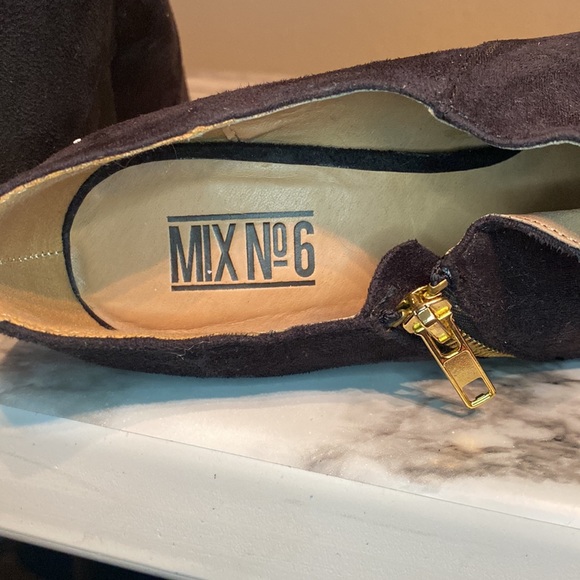 Mix No. 6 Karin Faux Suede Booties - Picture 5 of 7